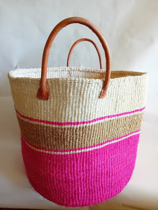 Laundry style handwoven Kenyan Basket