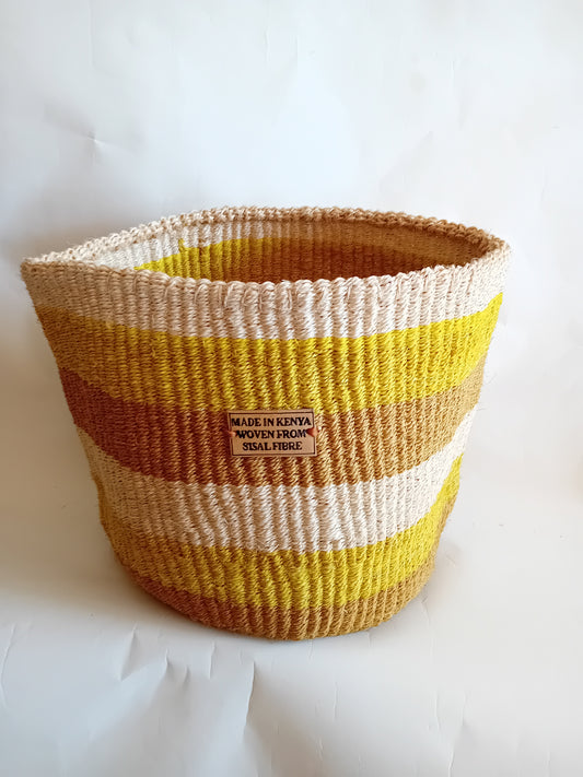 Medium Storage handwoven Kenyan Basket