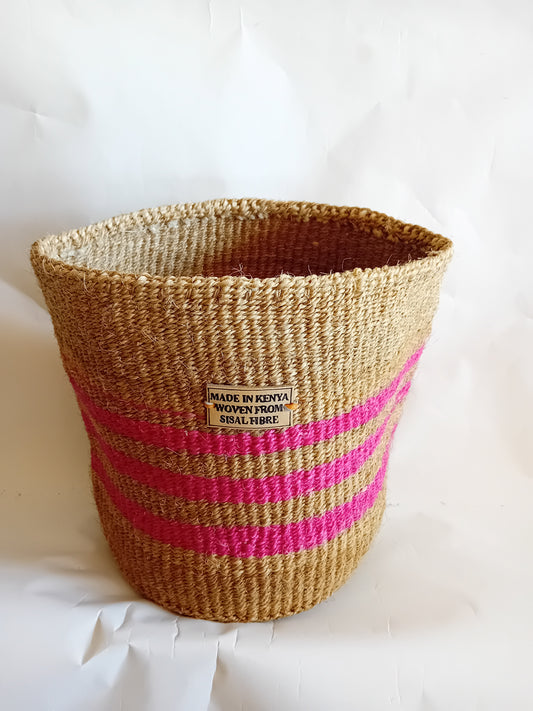 Medium Storage handwoven Kenyan Basket