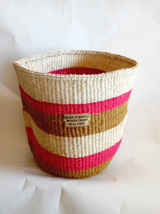 Medium Storage handwoven Kenyan Basket