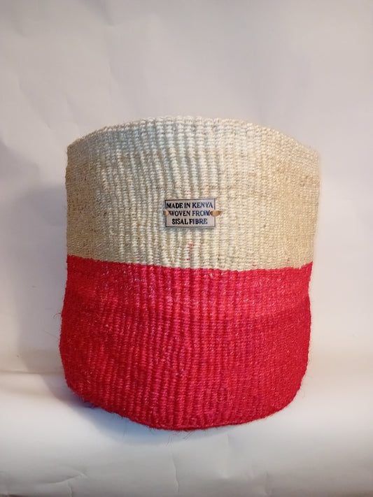 Large Storage handwoven Kenyan basket